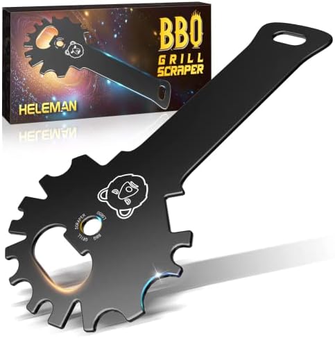 Kitchen Gadgets For Dad - Grill Scraper Gift Set – Perfect