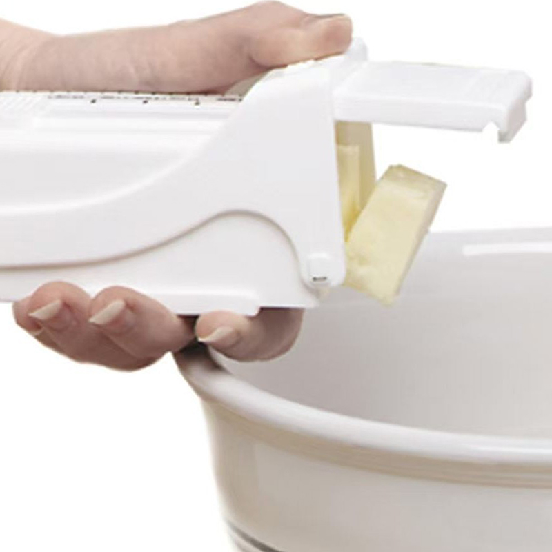 Cheese Grater Box - 1Pcs Butter Cheese Dispenser Adjustable Butter
