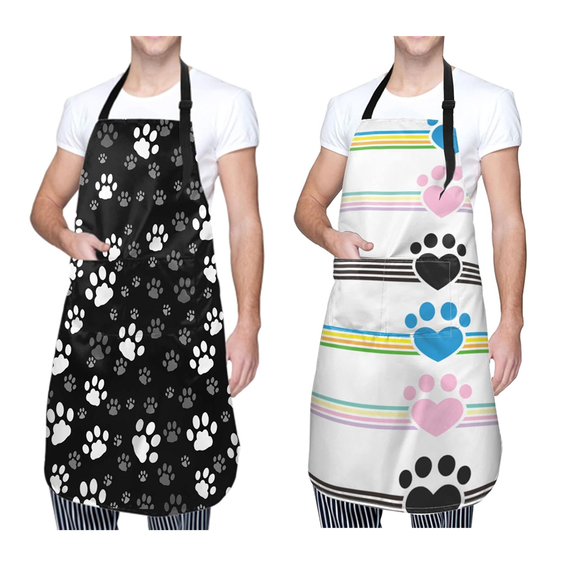 Kitchen Gadgets For Women - Funny Dog Paw Animal Apron with