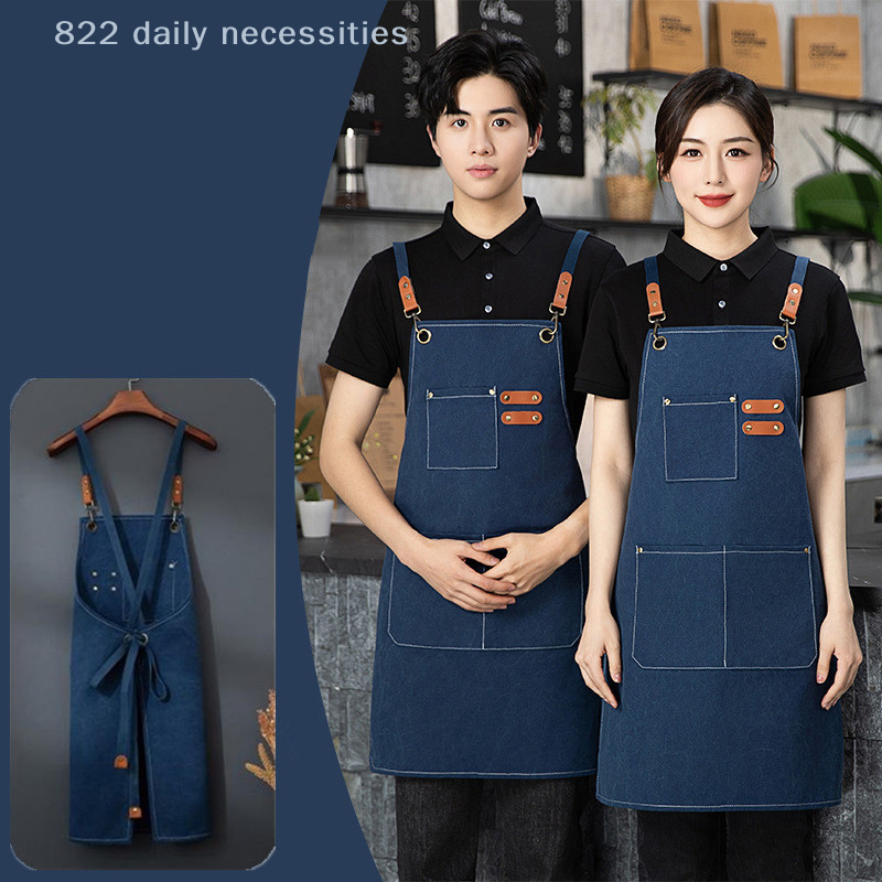 Kitchen Gadgets Trending - Household Canvas Apron Oil-proof Can Wipe