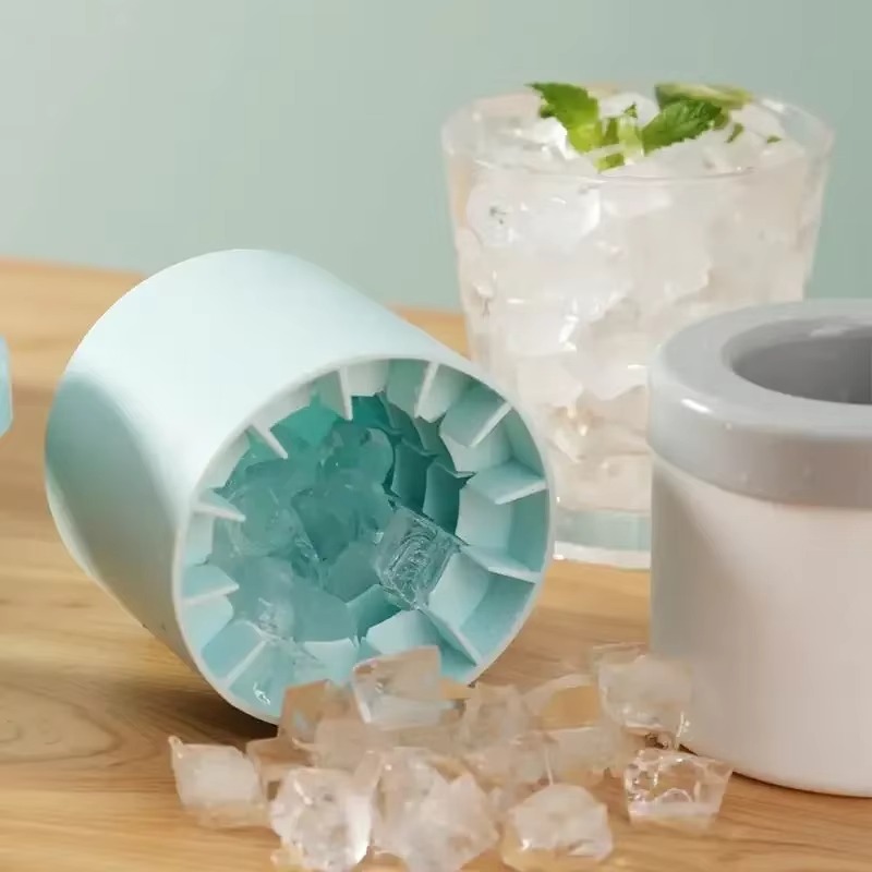 Kitchen Gadgets Wholesale - Ice Bucket Cup Mold Silicone Ice