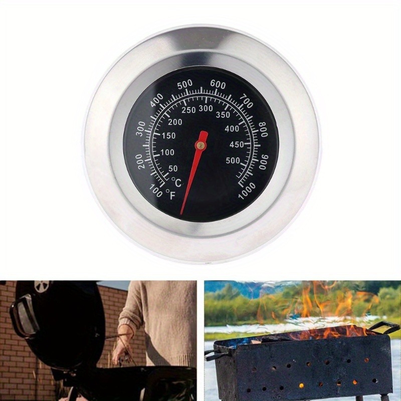 Kitchen Gadgets Wholesale - Stainless Steel BBQ Smoker Grill Temperature