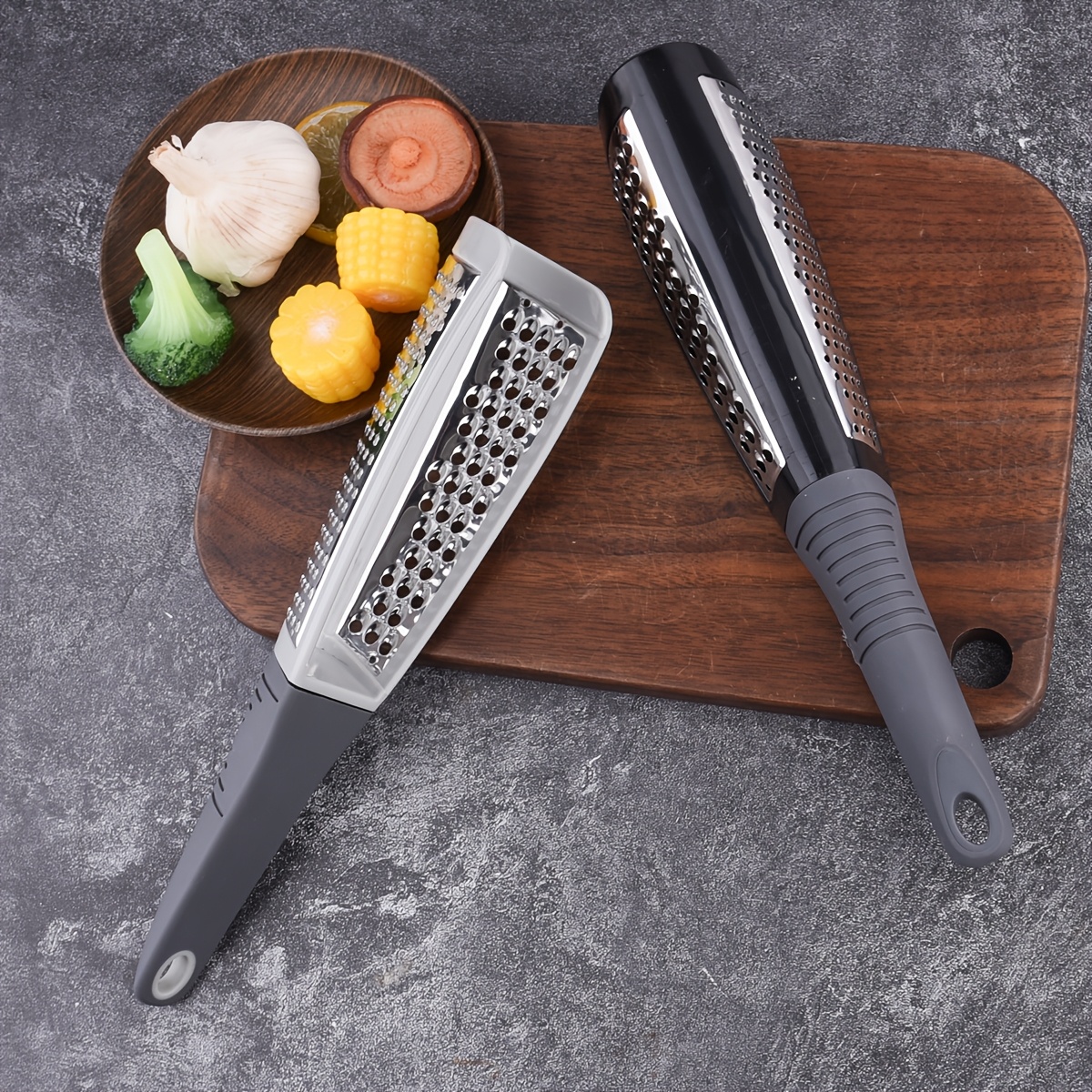Cheese Grater Box - 2026 NEW Stainless Steel Double-sided Grater