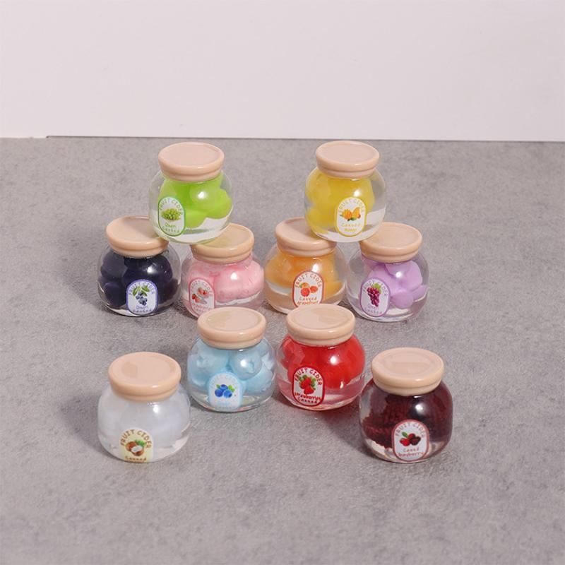 Kitchen Gadgets Trending - Miniature Canned Jam Fruit Candy 5Pcs