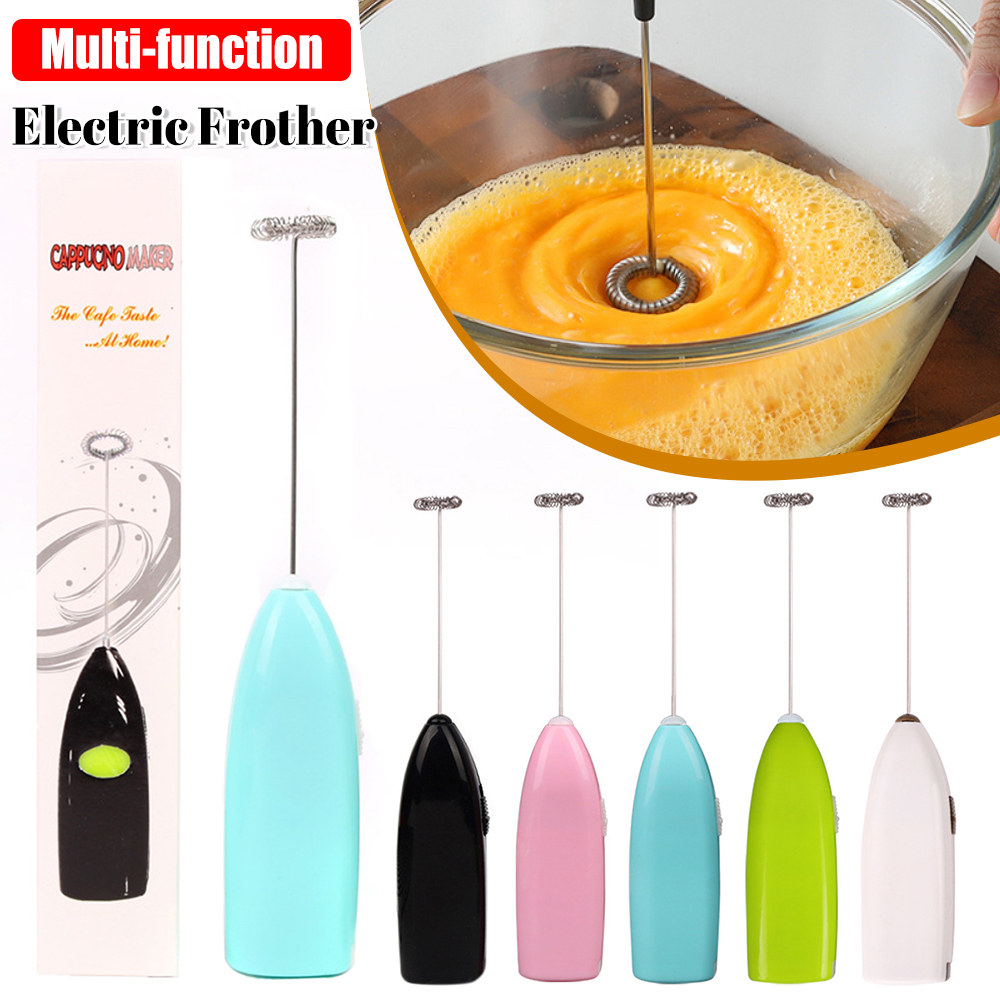 Milk Frother - Ireless Milk Foamer Coffee Whisk Mixer