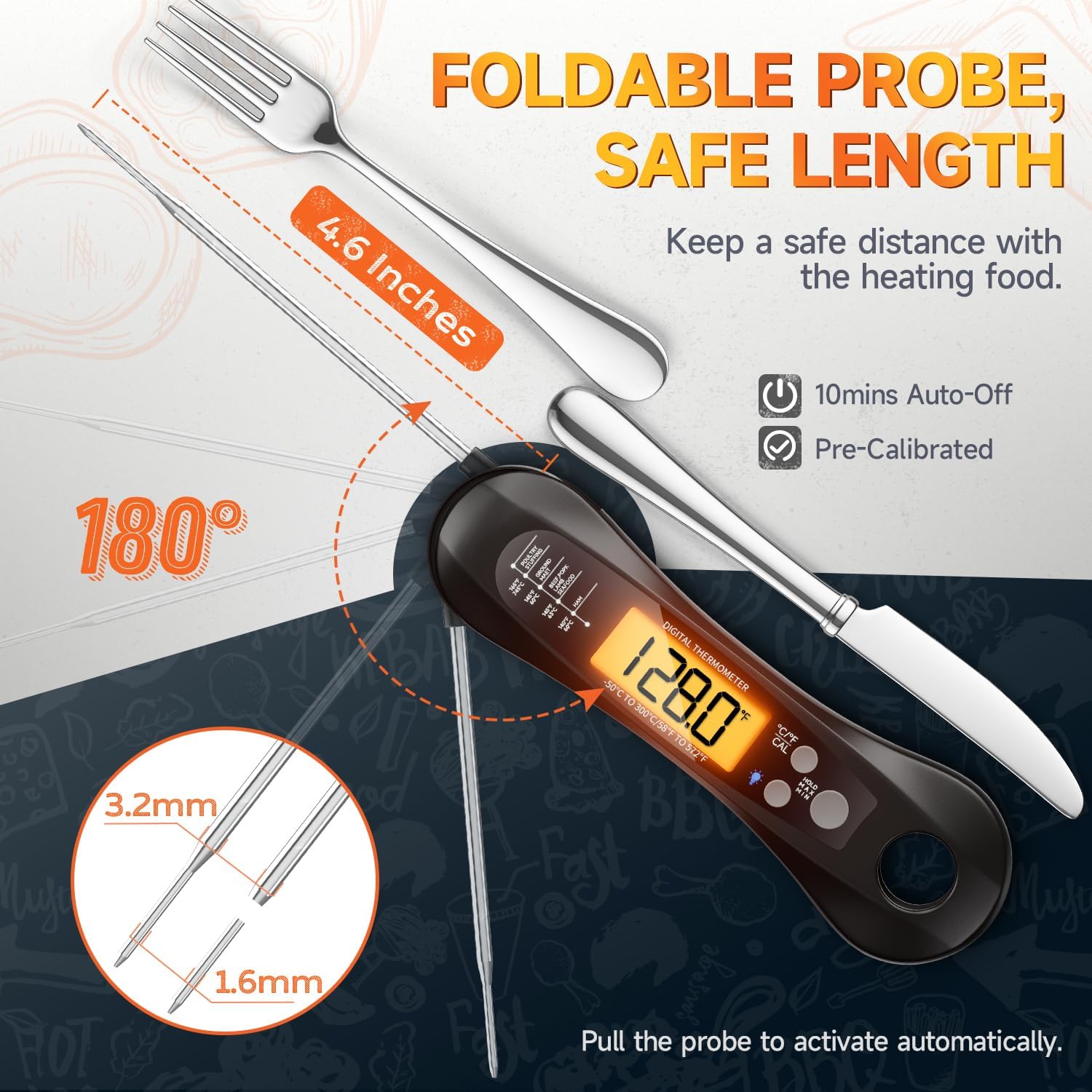 Digital Meat Thermometer Water - огляд і ціна Kitchen Gadgets For Arthritic Hands