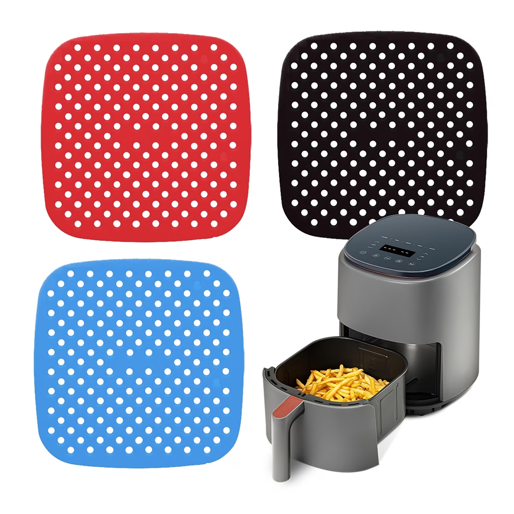 Reusable Air Fryer Pad, Silico - огляд і ціна Kitchen Home Gadgets