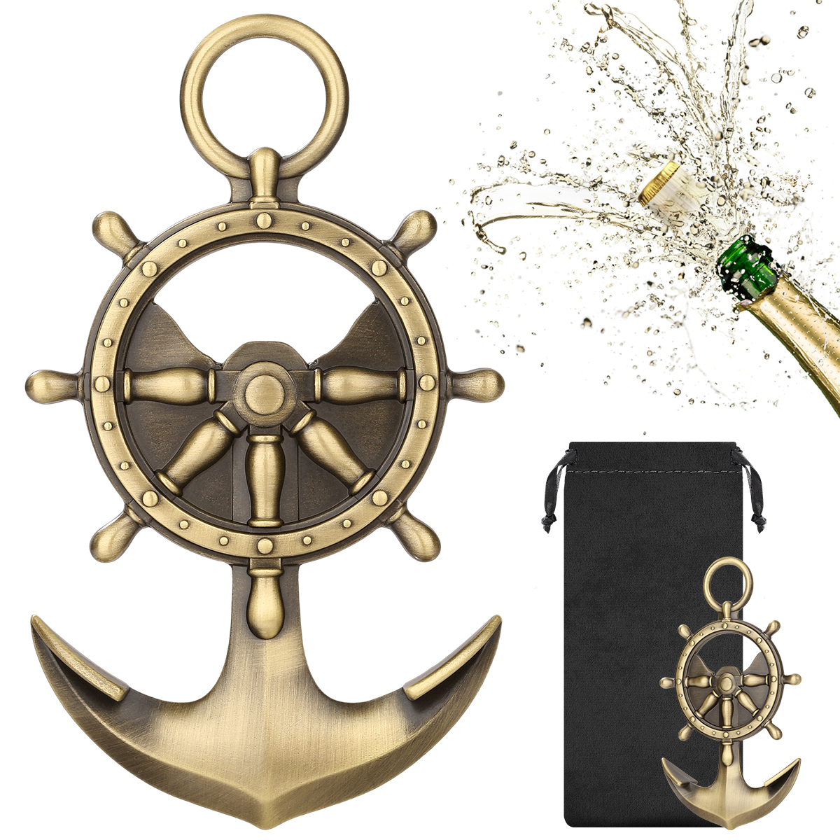 Rudder and Anchor Design Bottl - огляд і ціна Kitchen Gadgets For Dad