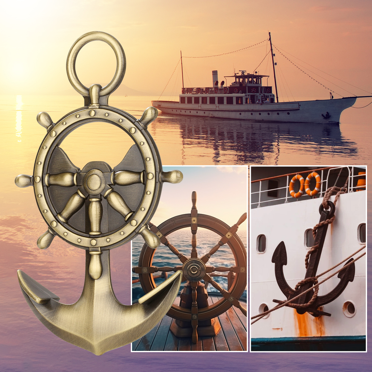 Rudder and Anchor Design Bottl - огляд і ціна Kitchen Gadgets For Dad
