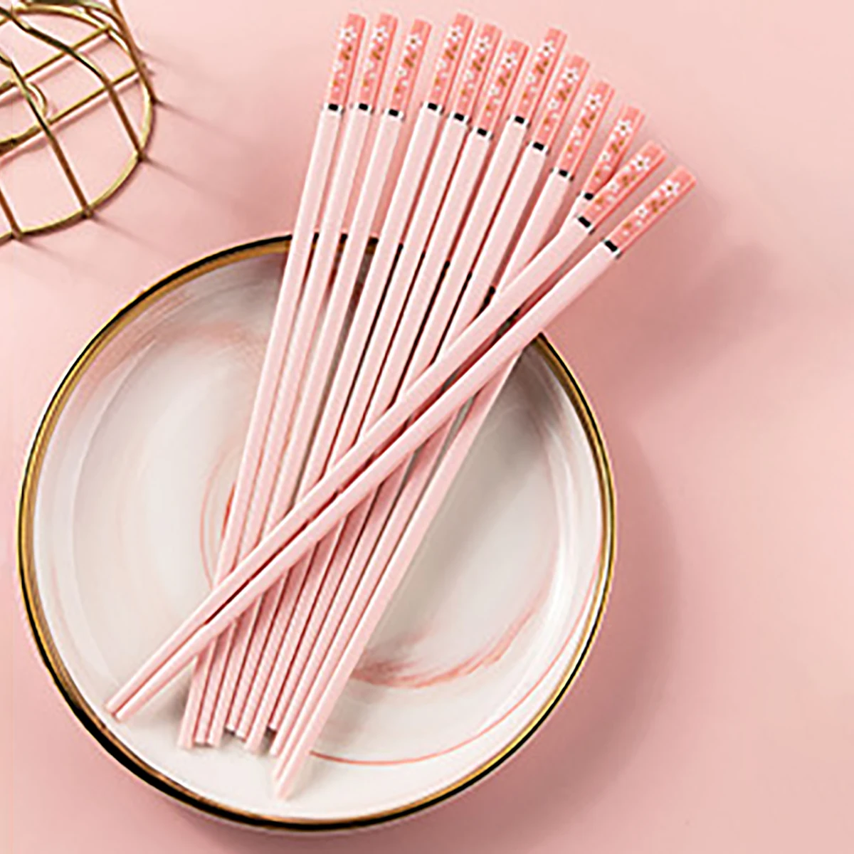 5Pairs Pink Green Non-slip Cho - огляд і ціна Kitchen Gadgets Green