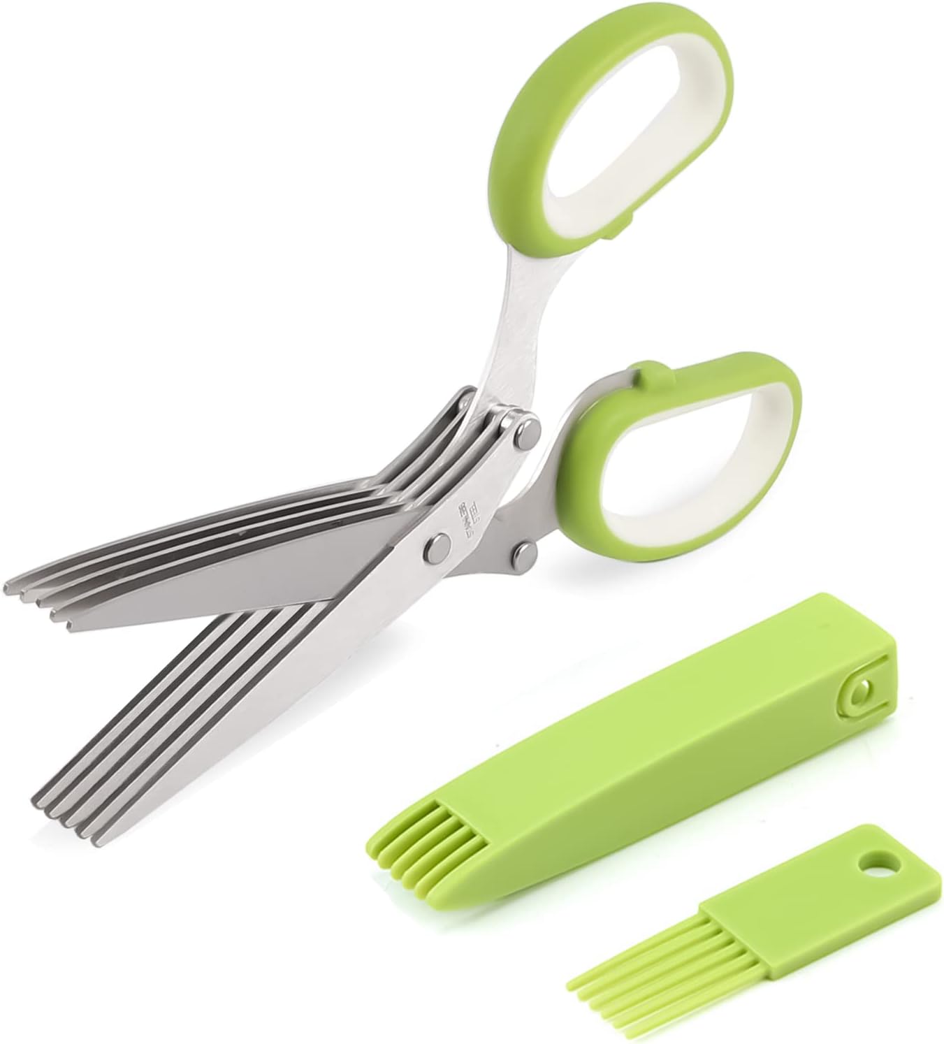 5-Blade Herb Scissors with Saf - огляд і ціна Herb Scissors 5 Blade