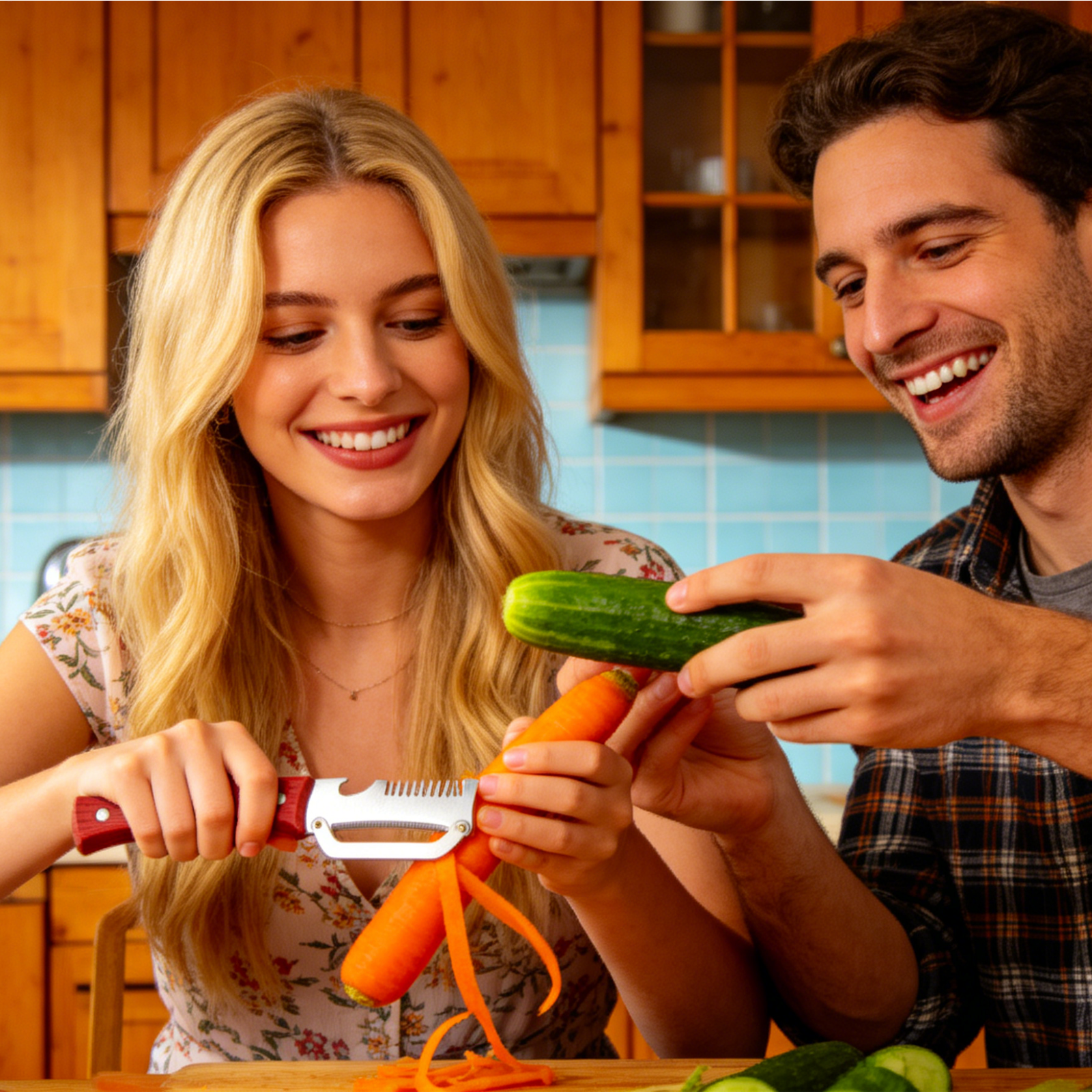 2pcs Stainless Steel Green Oni - огляд і ціна Kitchen Gadgets Green