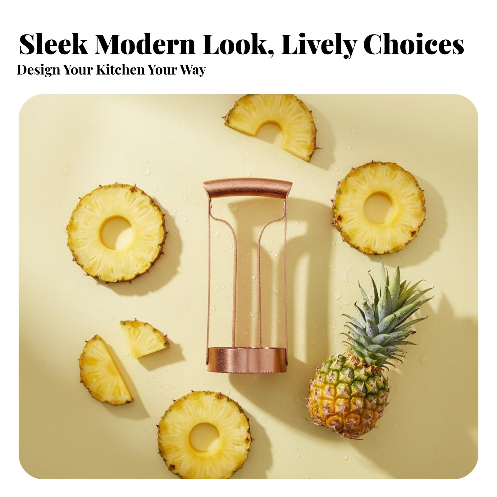 Stainless Steel Pineapple Cutt - огляд і ціна Kitchen Gadgets Kitchen