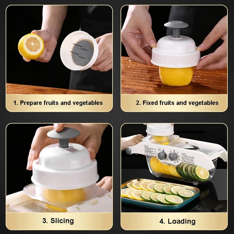 Multifunctional Lemon Slicer V - огляд і ціна Mandoline Slicer