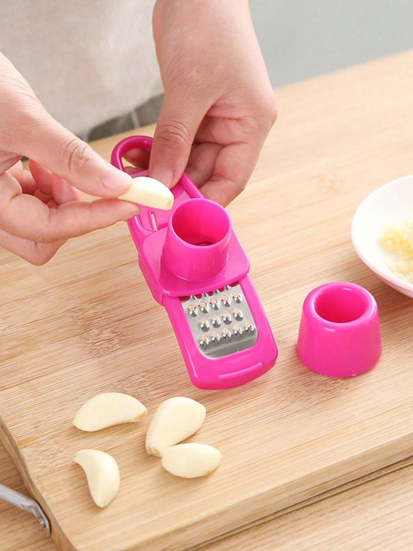 1/2pc Mini Garlic Grinder Crea - огляд і ціна Kitchen Gadgets Green