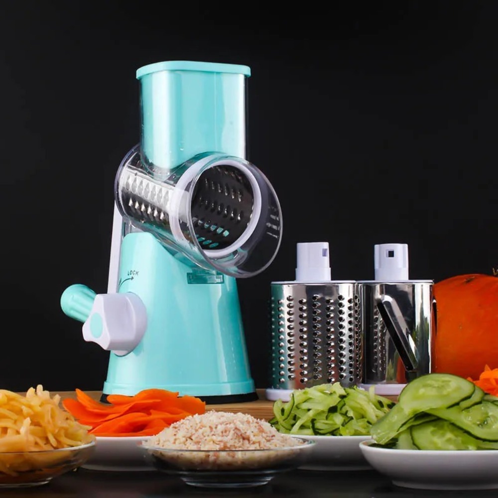 3-in-1 Rotary Food Slicer Chop - огляд і ціна Cheese Grater Box