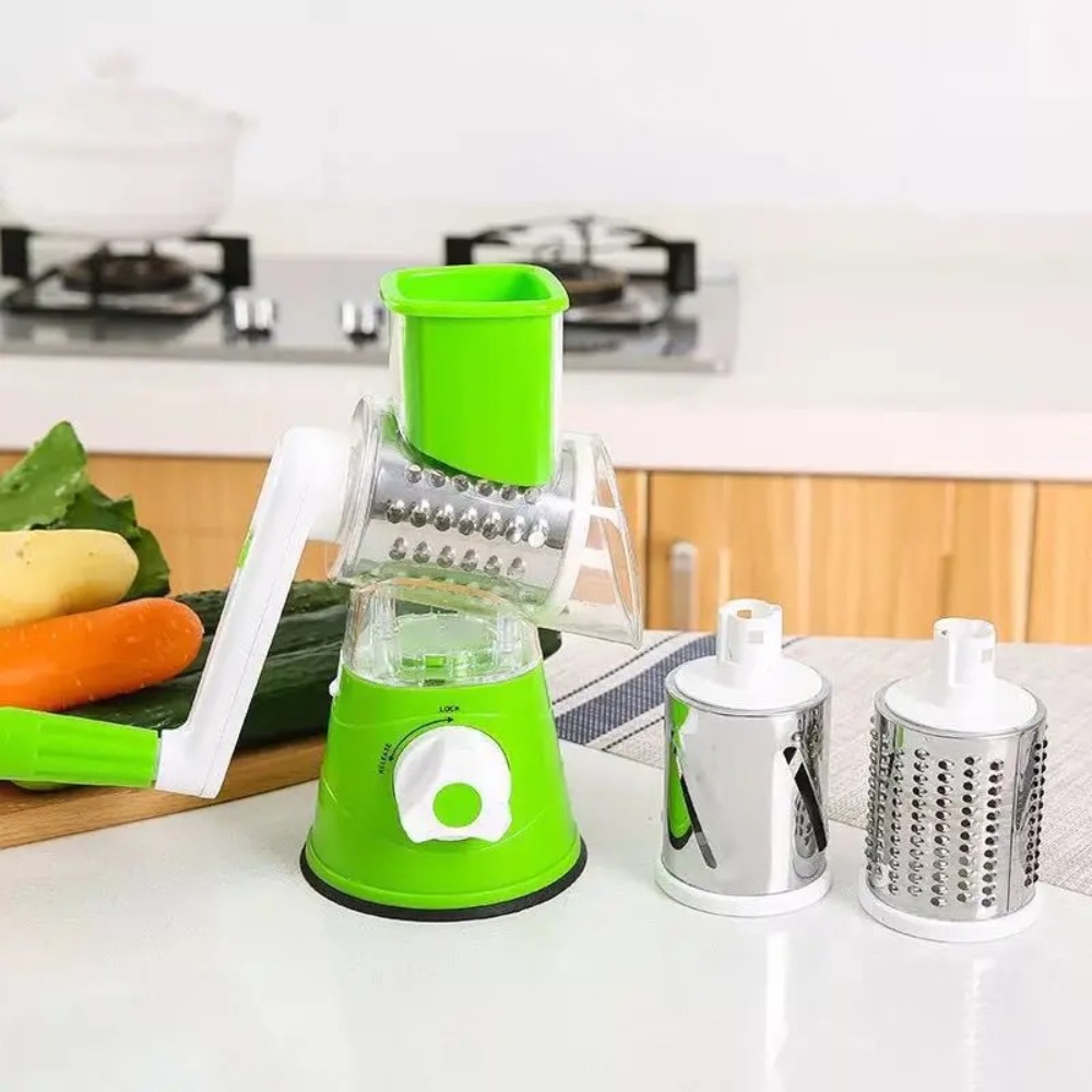 3-in-1 Rotary Food Slicer Chop - огляд і ціна Cheese Grater Box