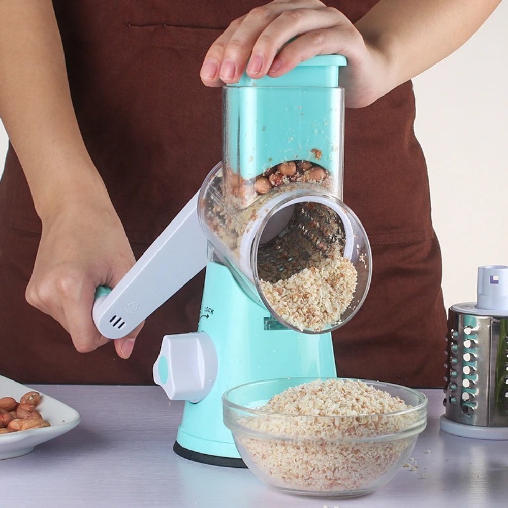 3-in-1 Rotary Food Slicer Chop - огляд і ціна Cheese Grater Box