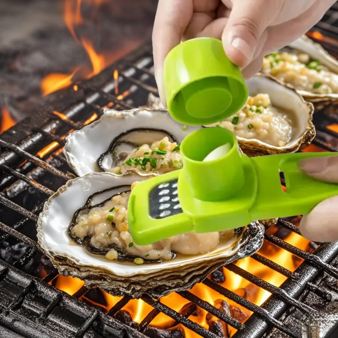 1PCS Mini Garlic Grinder Creat - огляд і ціна Kitchen Gadgets Green