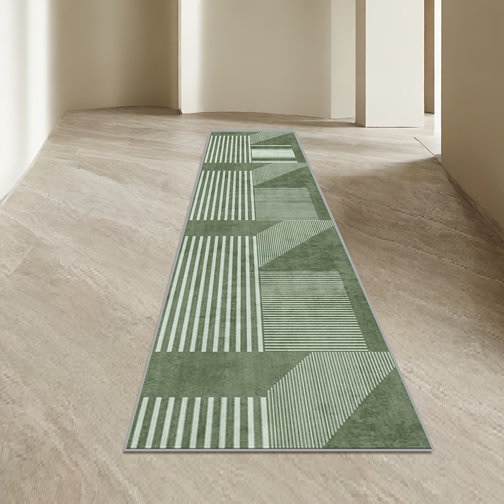 VIKAMA Striped Green Carpet Ki - огляд і ціна Kitchen Gadgets Green