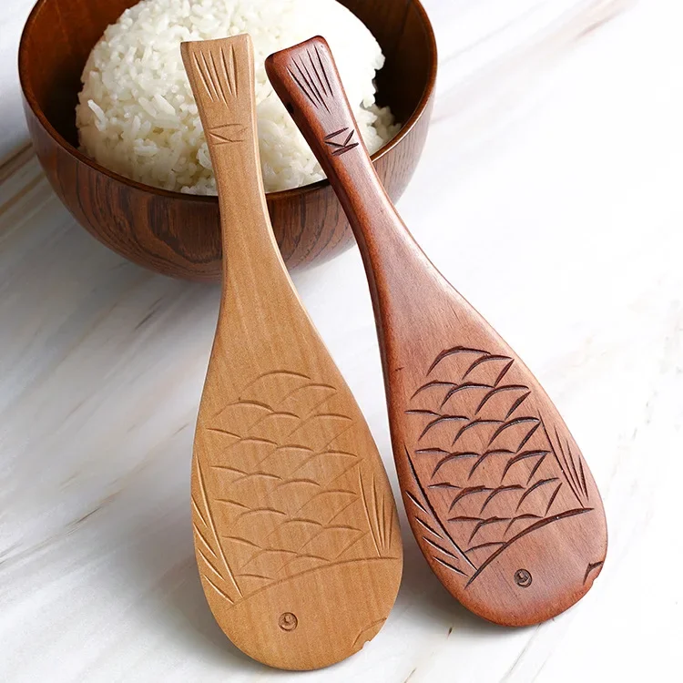 Non-stick Wooden Rice Paddle,  - огляд і ціна Kitchen Gadgets On Sale