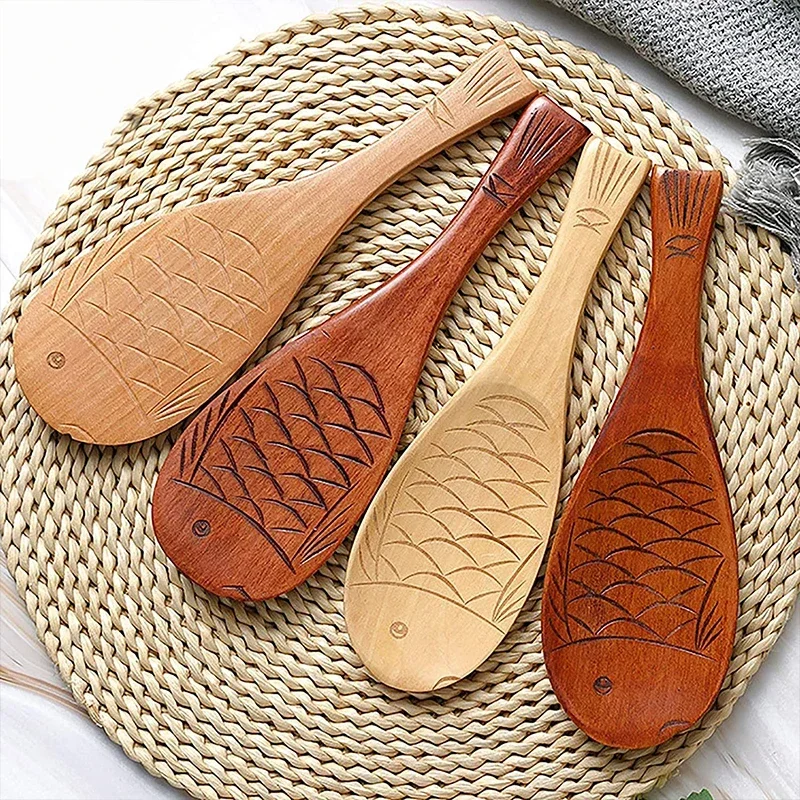 Non-stick Wooden Rice Paddle,  - огляд і ціна Kitchen Gadgets On Sale