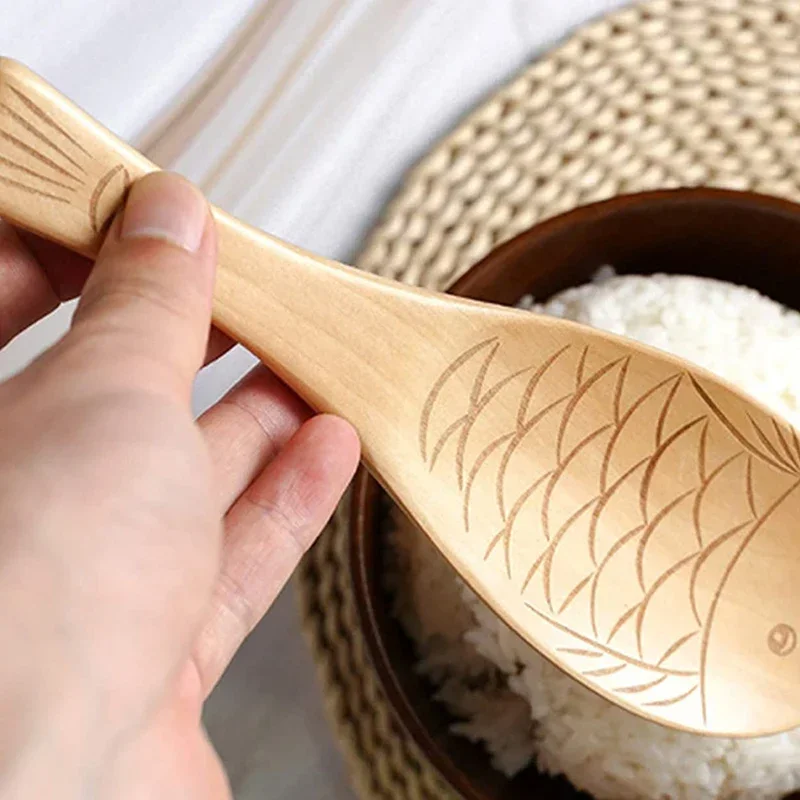 Non-stick Wooden Rice Paddle,  - огляд і ціна Kitchen Gadgets On Sale