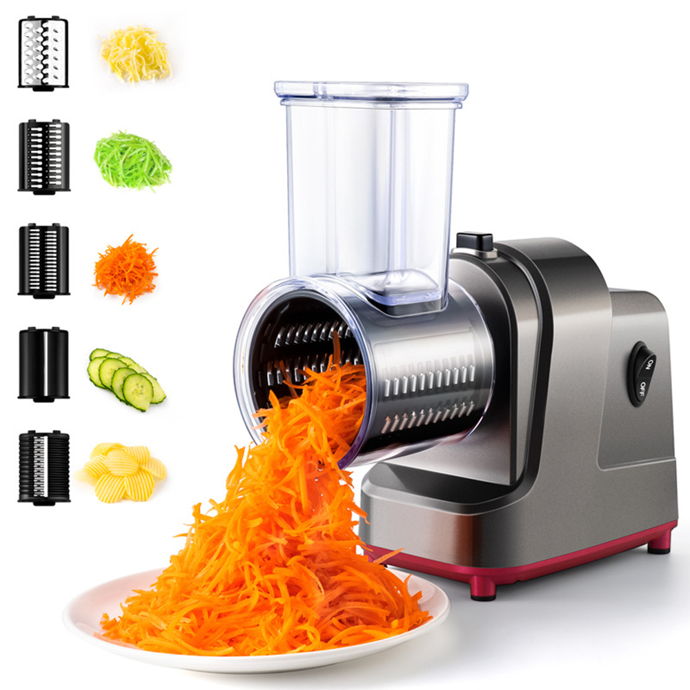 LMETJMA 250W 5 in 1 Electric V - огляд і ціна Cheese Grater Box