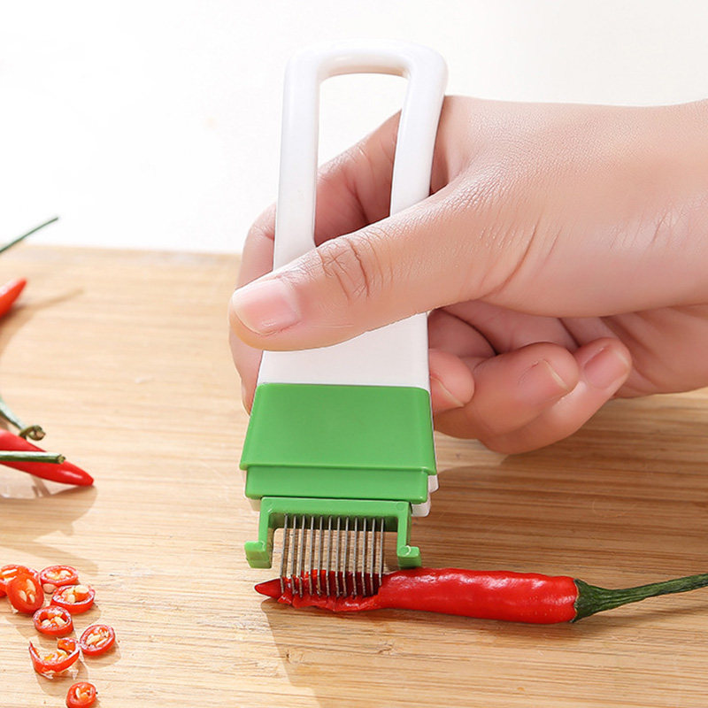Green Onion Shredder Knife, Mu - огляд і ціна Kitchen Gadgets Green