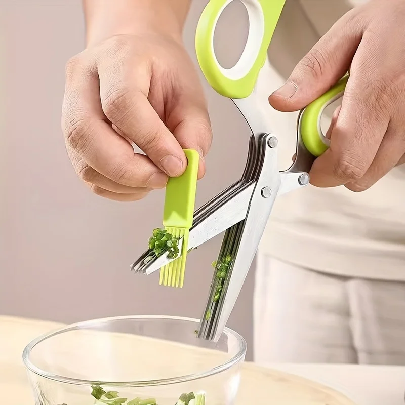 1 herb scissors with 5 blades, - огляд і ціна Herb Scissors 5 Blade