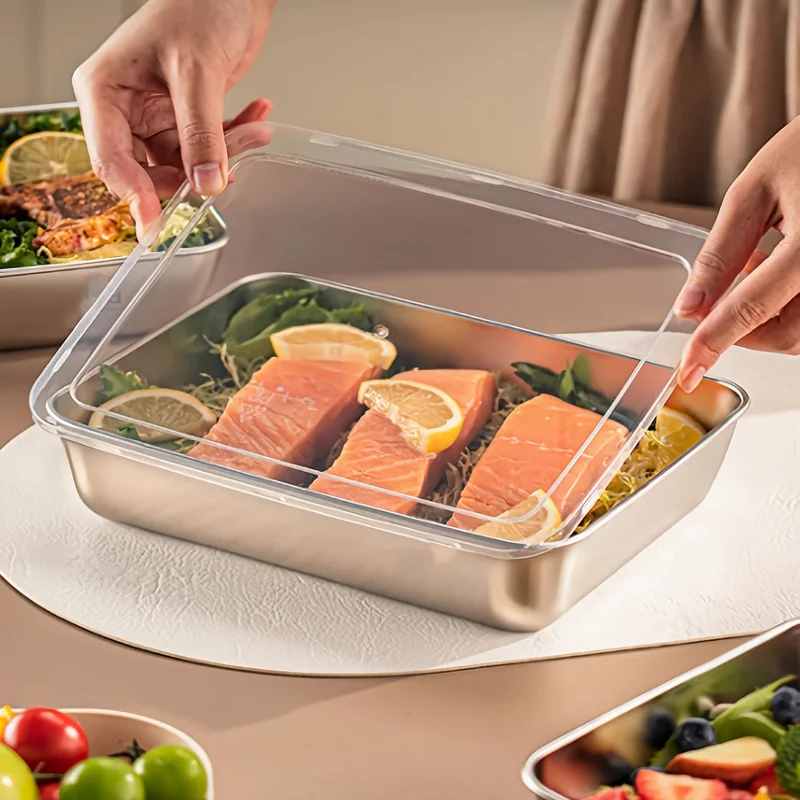 3pcs Stainless Steel Food Cont - огляд і ціна Kitchen Gadgets Wholesale