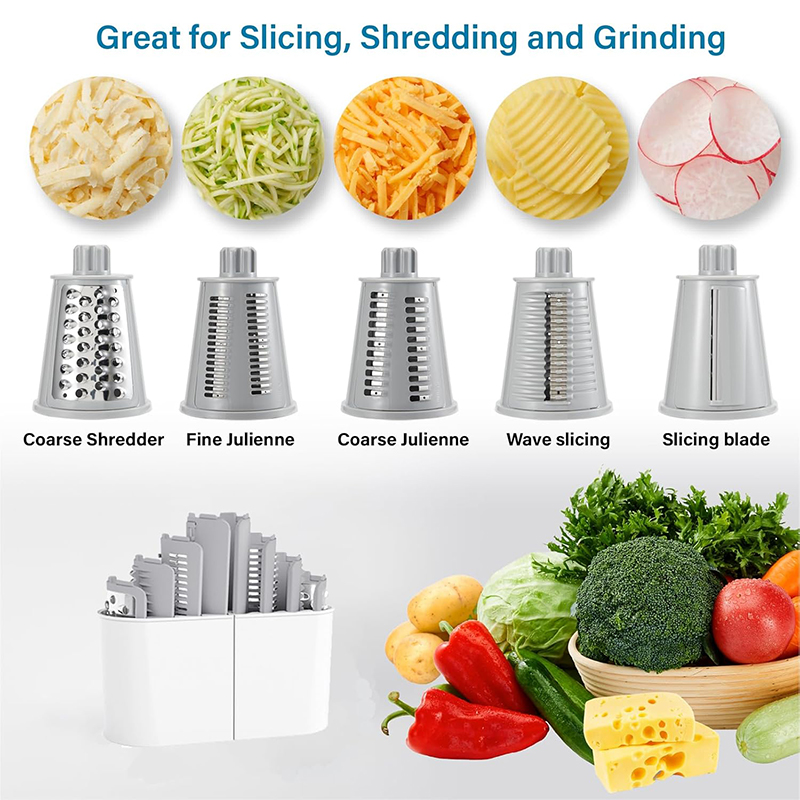 LMETJMA 5 in 1 Rotary Cheese G - огляд і ціна Cheese Grater Box