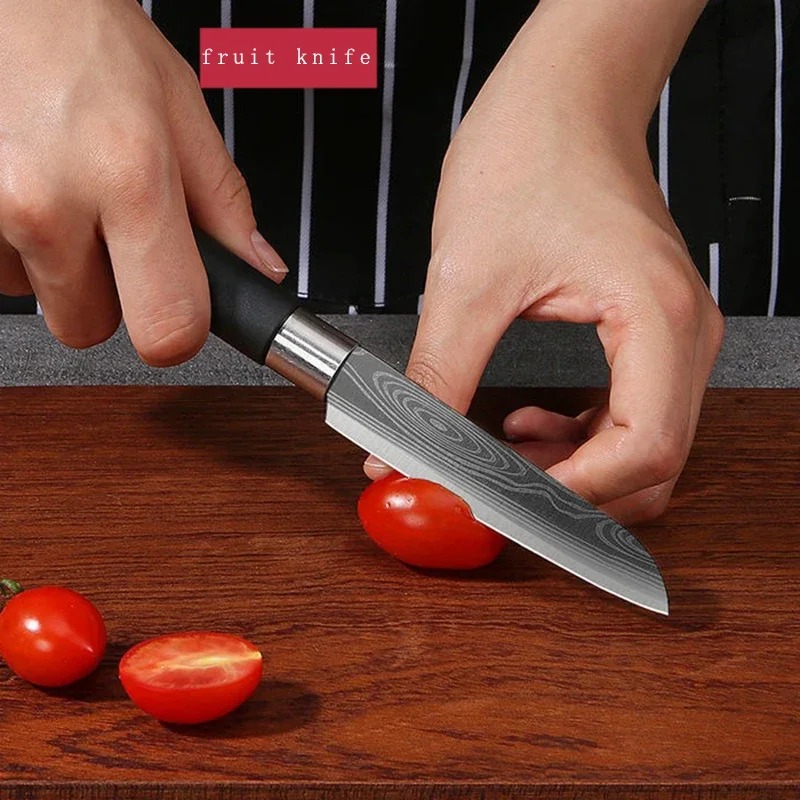 Damascus pattern Kitchen Knife - огляд і ціна Kitchen Gadgets For Arthritic Hands