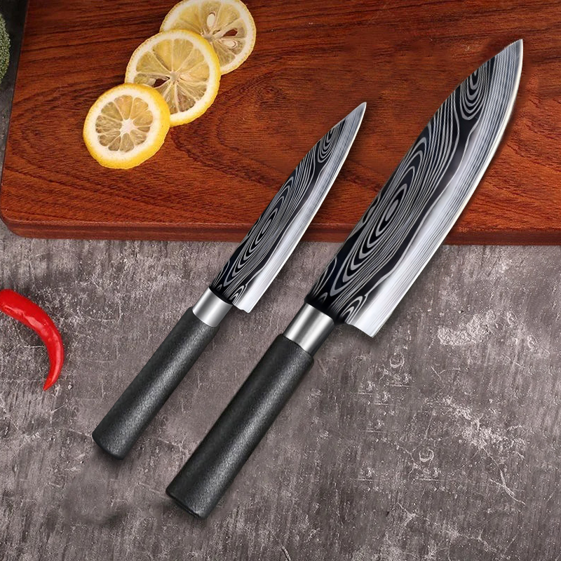 Damascus pattern Kitchen Knife - огляд і ціна Kitchen Gadgets For Arthritic Hands