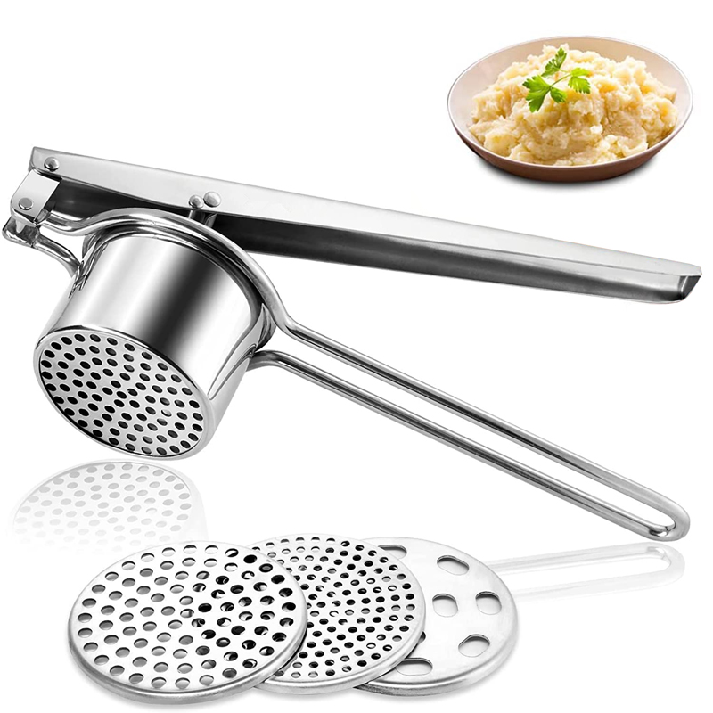 LMETJMA Stainless Steel Potato - огляд і ціна Potato Masher Ricer