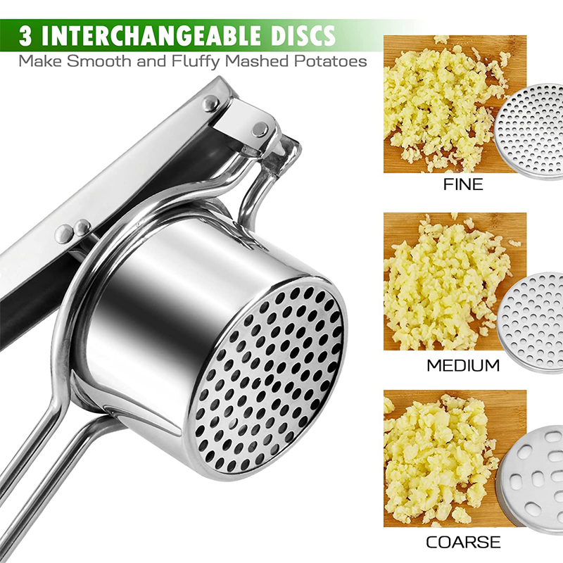LMETJMA Stainless Steel Potato - огляд і ціна Potato Masher Ricer