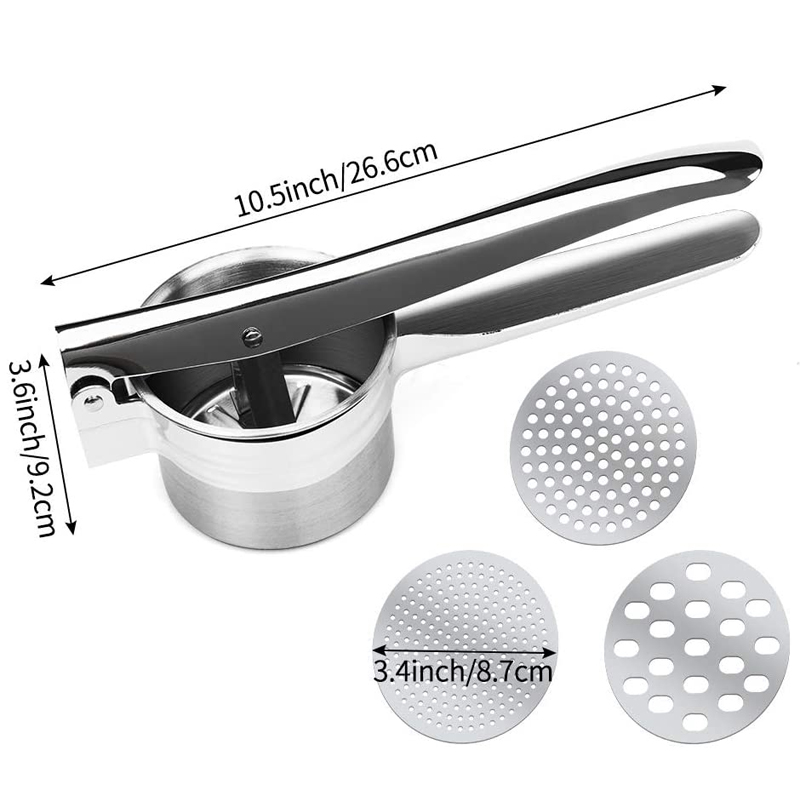 LMETJMA Stainless Steel Potato - огляд і ціна Potato Masher Ricer