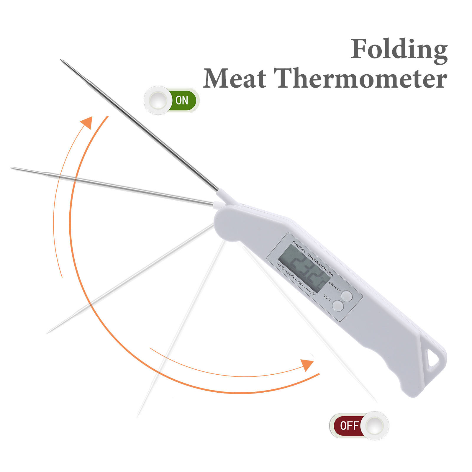 Folding Electronic Thermometer - огляд і ціна Kitchen Gadgets For Arthritic Hands