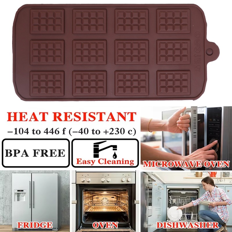 Silicone Chocolate Mold 12 Eve - огляд і ціна Kitchen Gadgets Wholesale