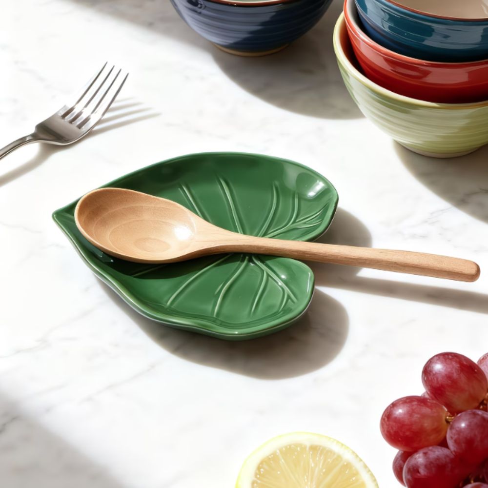 Kitchen Gadget Ceramic Leaf Sp - огляд і ціна Kitchen Gadgets Green