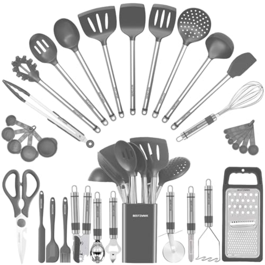 Kitchen Utensil Set-Silicone C - огляд і ціна Kitchen Gadgets Set