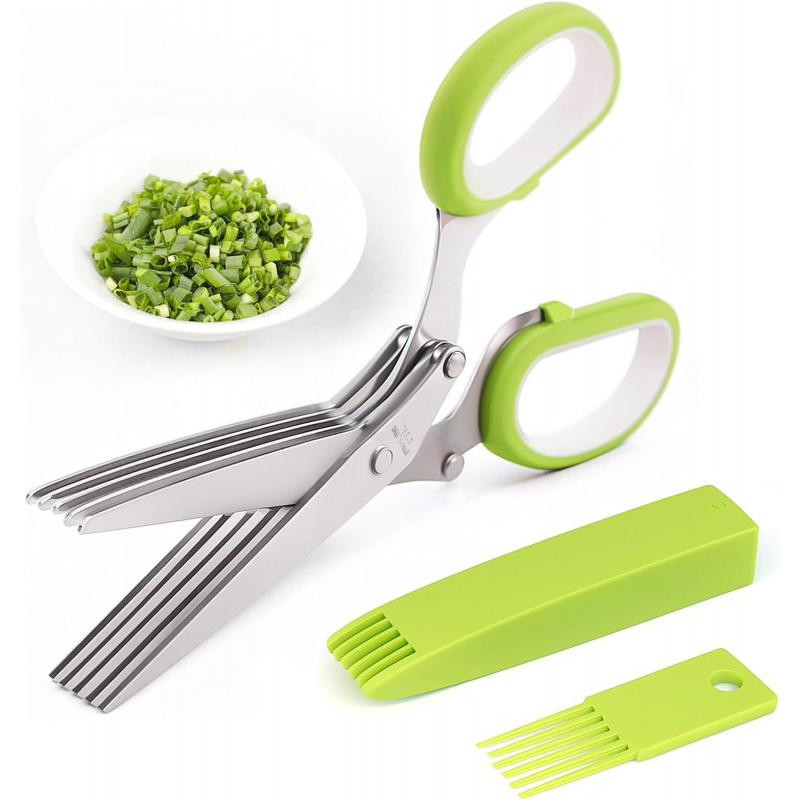 Herb Scissors Kitchen Shears w - огляд і ціна Herb Scissors 5 Blade