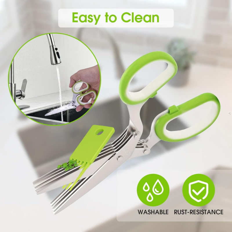 Herb Scissors Kitchen Shears w - огляд і ціна Herb Scissors 5 Blade