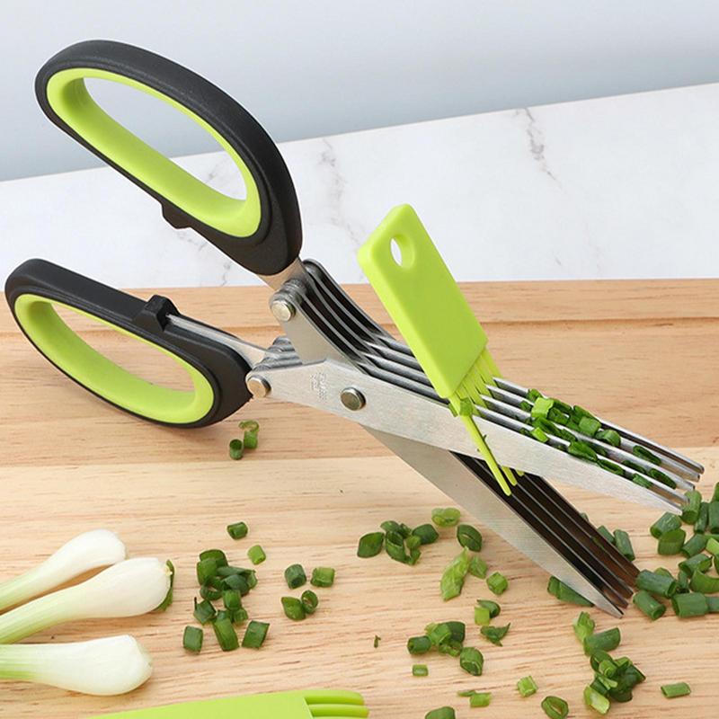 Multi Layer Scissor Kitchen Sh - огляд і ціна Herb Scissors 5 Blade