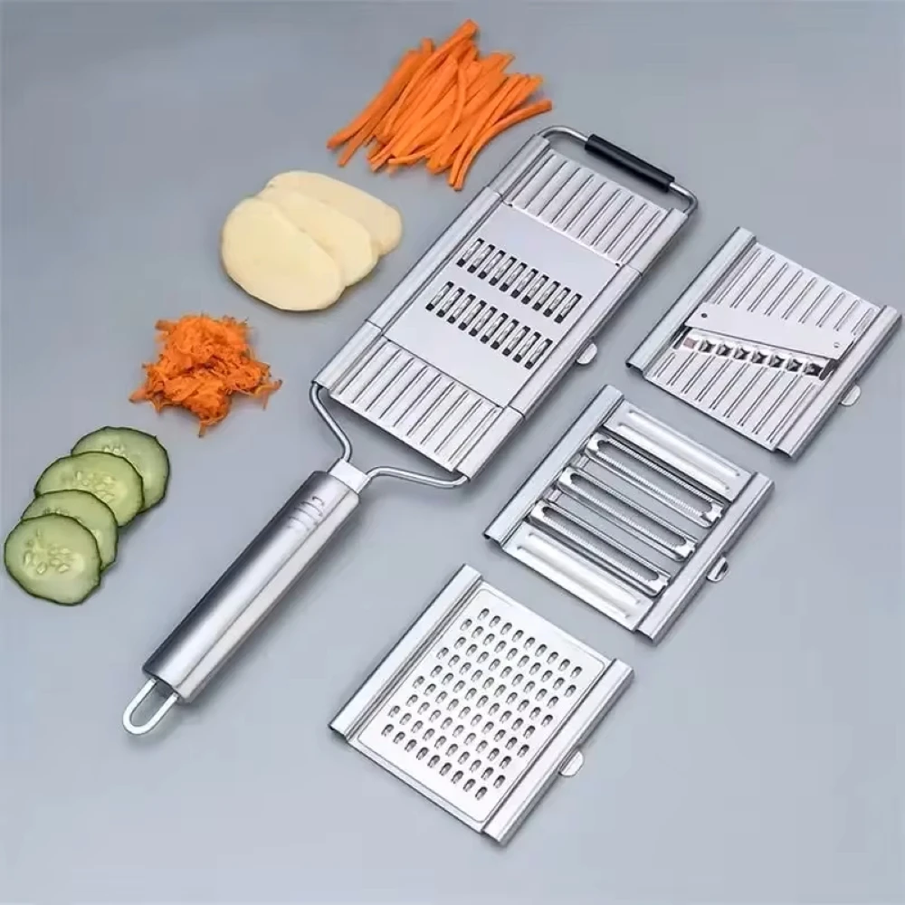 4 in1 Vegetable Slicer Stainle - огляд і ціна Mandoline Slicer