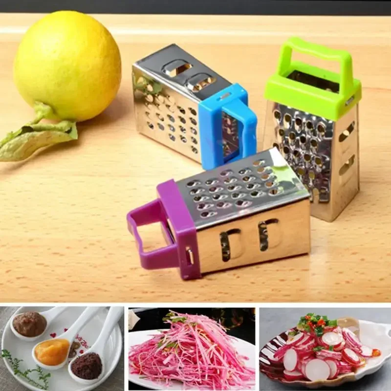 Mini Stainless Steel Four-Side - огляд і ціна Cheese Grater Box