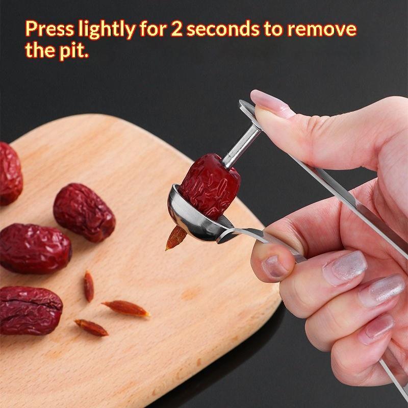Stainless Steel Red Date Pitte - огляд і ціна Kitchen Gadgets Kitchen