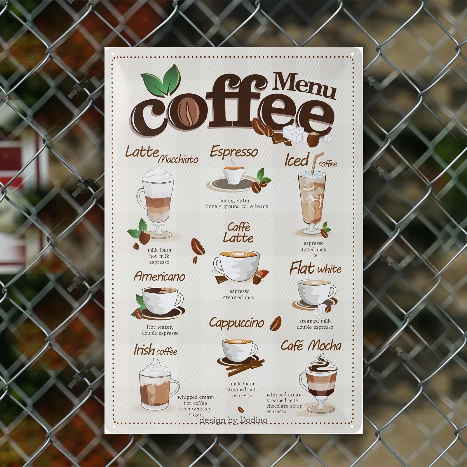 Art Decor Style Coffee Menu Ti - огляд і ціна Kitchen Gadgets Wholesale