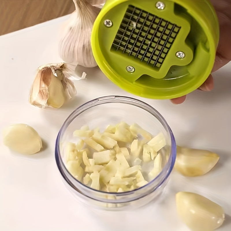 1-Piece Garlic Chopper Manual  - огляд і ціна Kitchen Gadgets Green