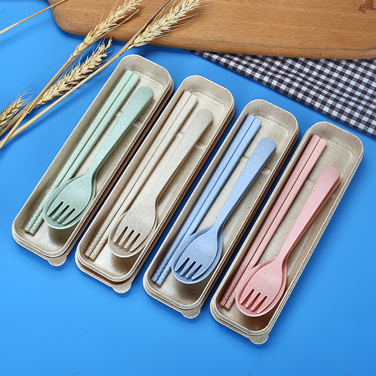 Fork Spoon Chopsticks Bowls Cu - огляд і ціна Kitchen Gadgets Set